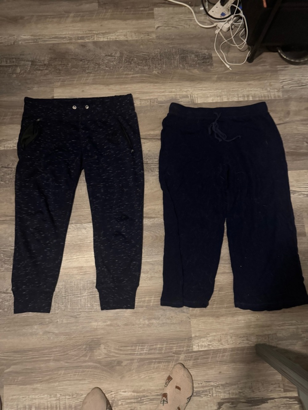 Two pairs of sweatpants